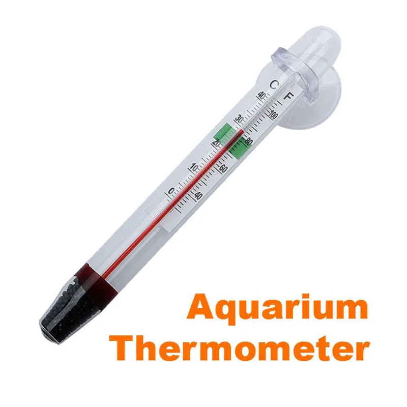 Fish Tank Aquarium Thermometer Decoration Decor Supplies Tools HUG-Deals