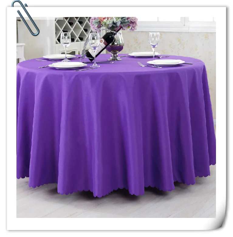 best price with best quality !!! 90inch 10pcs Tablecloth Table linen