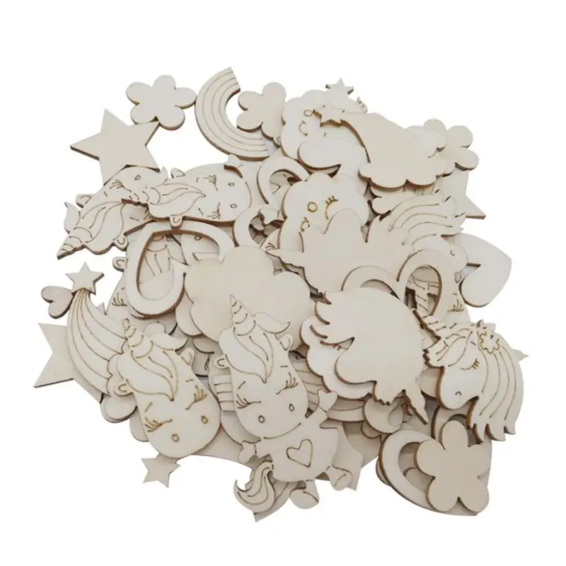 / 5/ cm bestoyard redondos de madera 30/ piezas rodajas de madera discos c/írculos para manualidades DIY boda mesa 4/