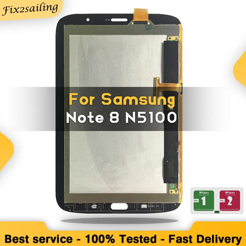 ЖК-дисплей для samsung Galaxy Note 8 0 N5100 N5110 GT-N5100 панель модуль сенсорный экран дигитайзер