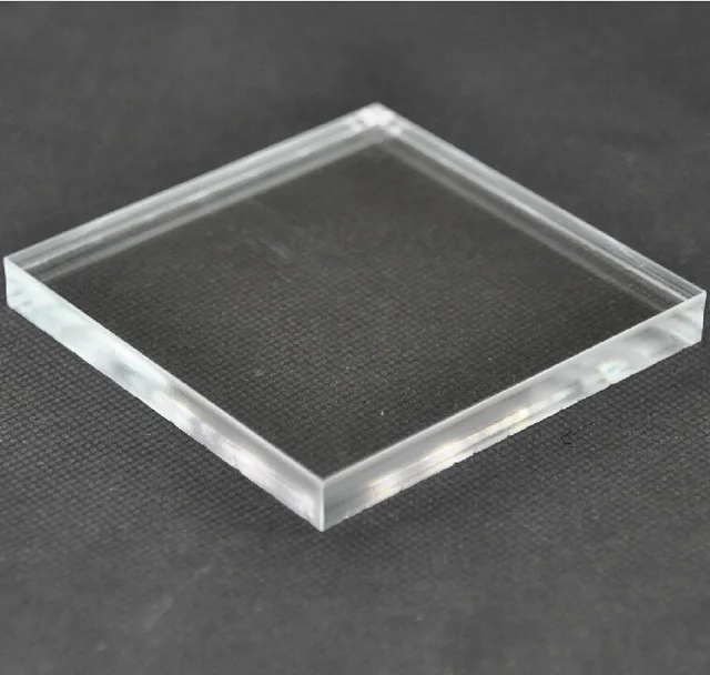 1x100x100mm 10pcs acrylic plexiglass clear sheet plastic transpenr