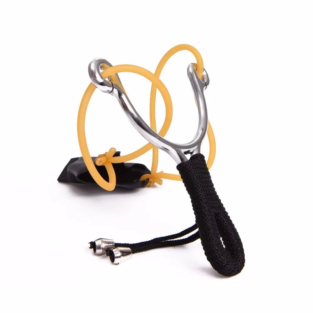 stainless steel slingshot Fishing Slingshot outdoor hunting Fishing bait thrower tool Precise