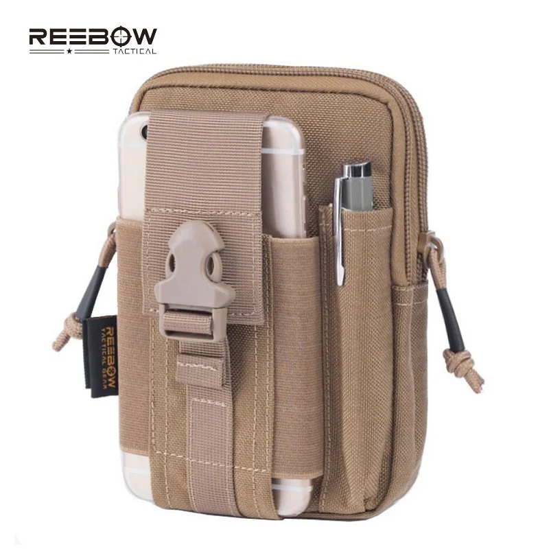 Фото Уличная тактическая сумка Reebow с креплением для мобильного телефона Беговые Уличная тактическая сумка Reebow с креплением для мобильного телефона Беговые