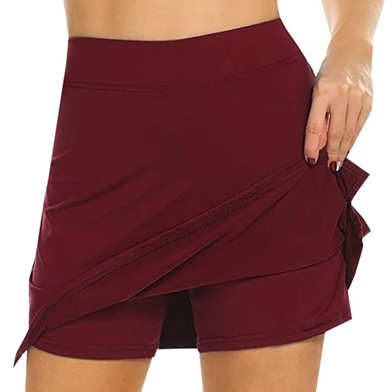 

Female Golf Athletic Skorts Quick Dry Shorts Inner Light Soft Sports Shorts Skorts For Workout Tennis Running Casual Gym Sports