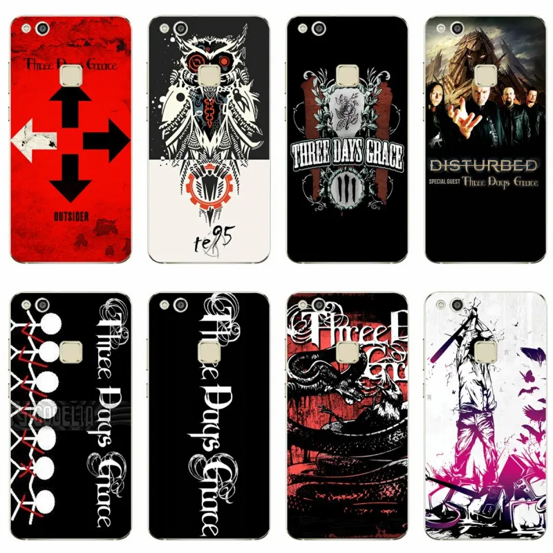 

Three Days Grace Cover Soft Silicone TPU Phone Case For Huawei P8 P9 P10 P20 Lite Mate 9 10 Honor V9 9 Mate 10 Por P9 P20 Plus