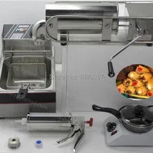 5l испанский чуррос maker машина+ Фрайер+ Churros розлива+ плавильный котел