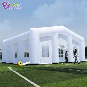 

factory sale 10X10X5 Meters white gaint inflatable tent, event tents, wedding party tent,- toy tent