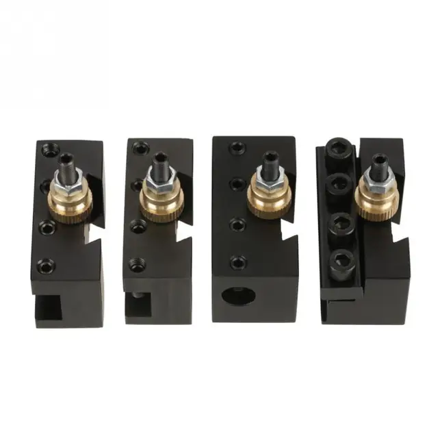 4Pcs/Set Tool Post Holder Mini Lathe Quick Change Tool Post Boring Blade Turning Facing Lathe CNC Tool torno mecanico Hot Sale
