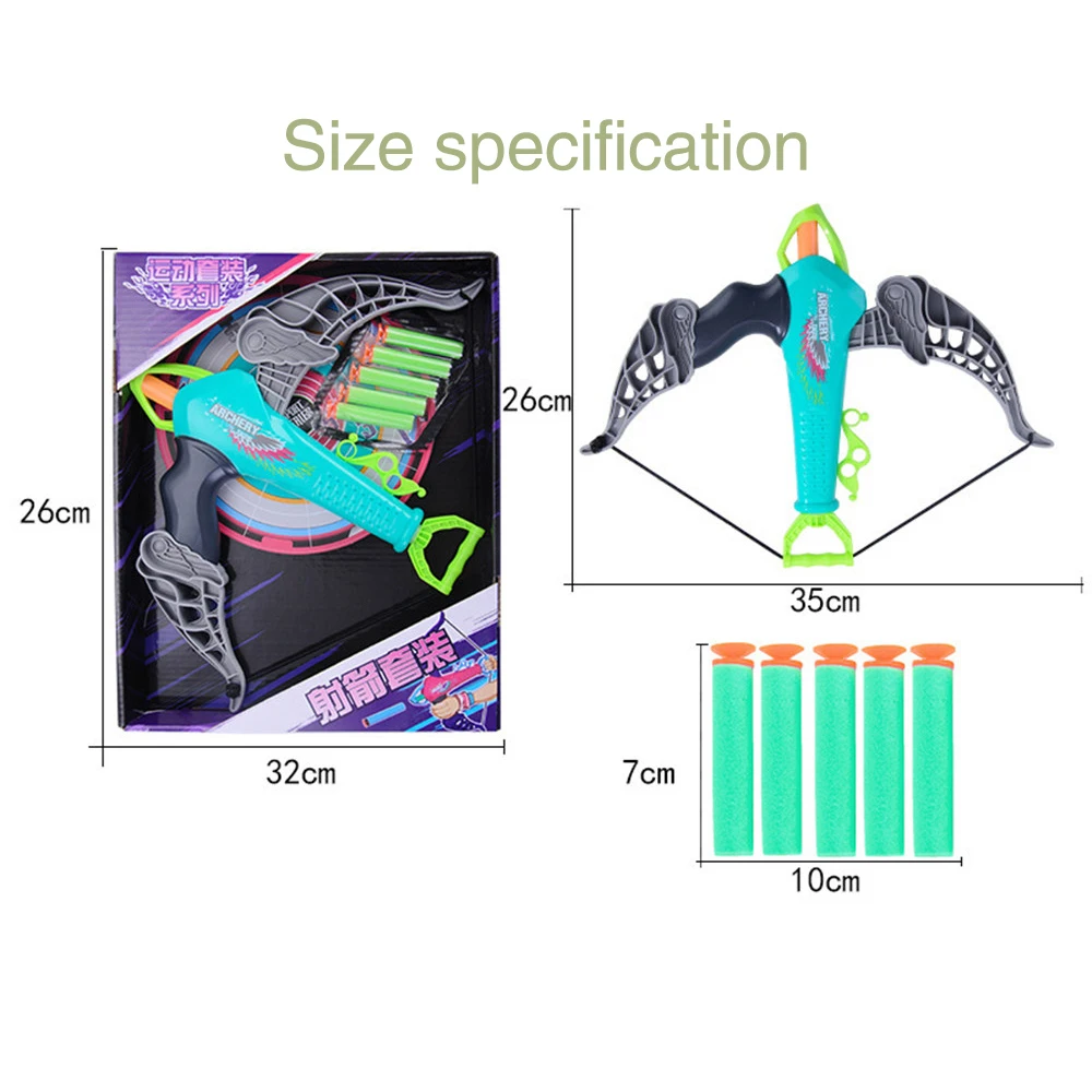 Лук и стрела детские игрушки для активного отдыха мальчиков и девочек стрельба из лука родитель-ребенок интерактивные игрушки для спортивных игр 9823