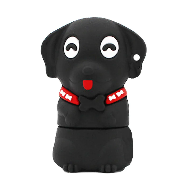 Cartoon Animal USB 2.0 Flash Drive Cute Puppy USB Memory 4gb 8gb 16gb 32gb 64gb Pendrive Lovely Dog bone u disk gifts Pen Drive