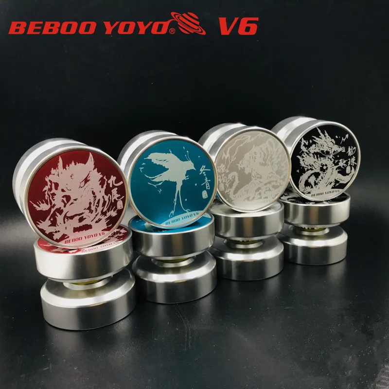 Новинка Beboo v6 Профессиональный Йо-Йо s металлический йо-йо алюминиевый сплав йо-йо 10 подшипник Профессиональный Йо-Йо высокое качество Металл йо-йо Классические игрушки