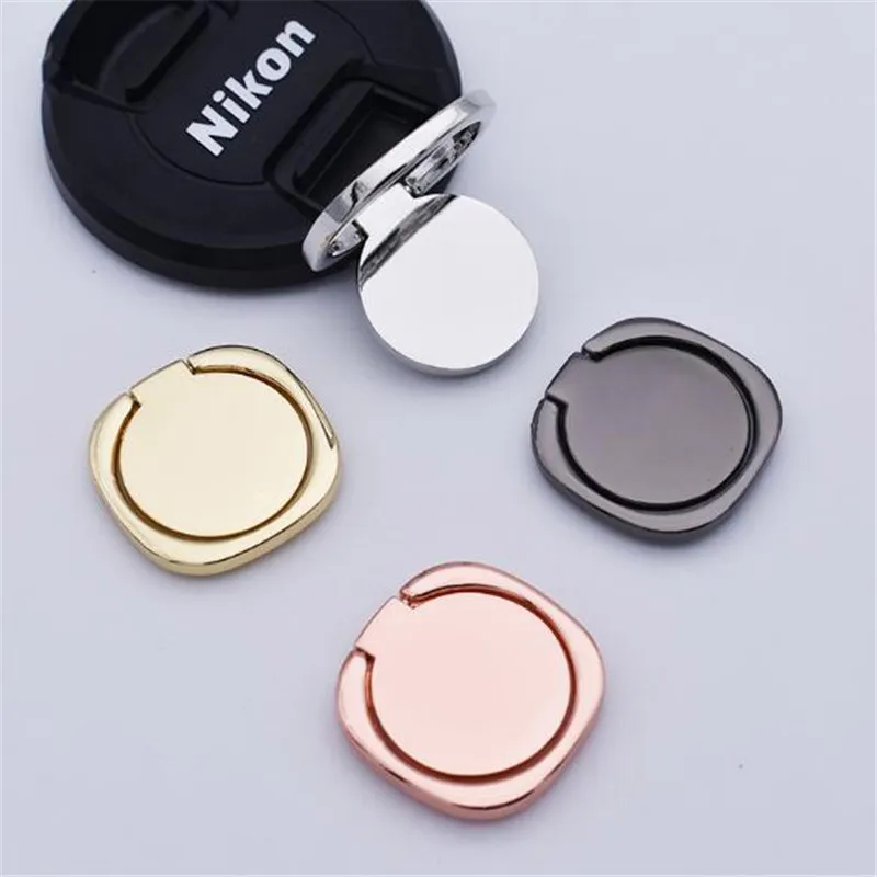 Metal Finger Ring Holder For iPhone 8 7 6 Plus Samsung Phone Ring Mobile Phone Holder Stand For Magnetic Car Phone Holder Stand