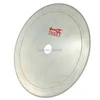 אינץ 25mm 10" אינץ 25mm סופר-דק ארבור חור 0.65mm רים להב המסור היהלומים Lapidary דיסק חיתוך חיסכון בחומר עבור תכשיטי אבני חן אגת (2)