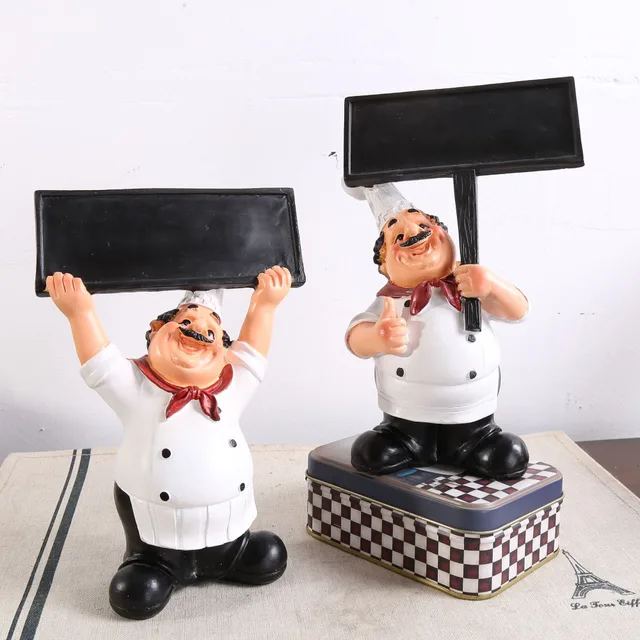 Online Shop Chef Resin Craft Vintage Home Decor Chef Welcome Signage ... Online Shop Chef Resin Craft Vintage Home Decor Chef Welcome Signage ...