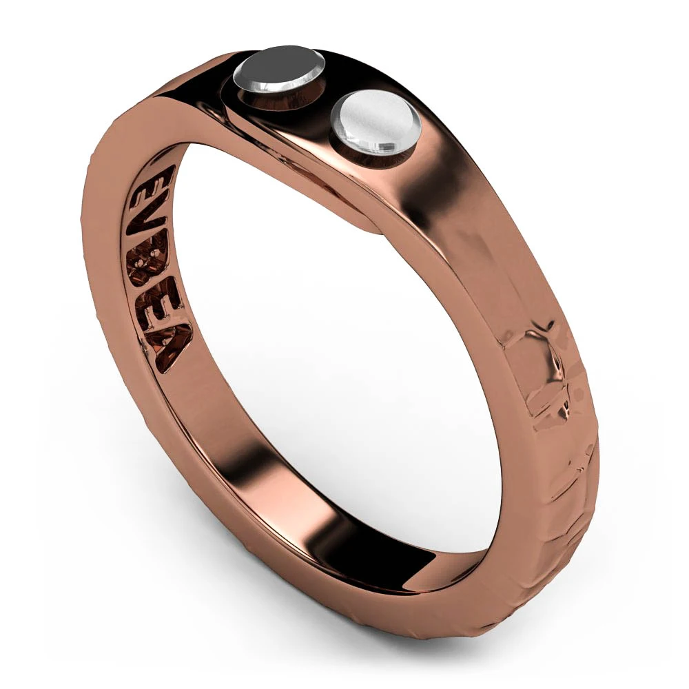 Buy EVBEA brand new 2017 men rings high quality copper