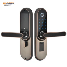 Отпечаток пальца замок Электрический пароль дверной замок с IC картой опционально биометрический Электрический замок для внутренней деревянной двери