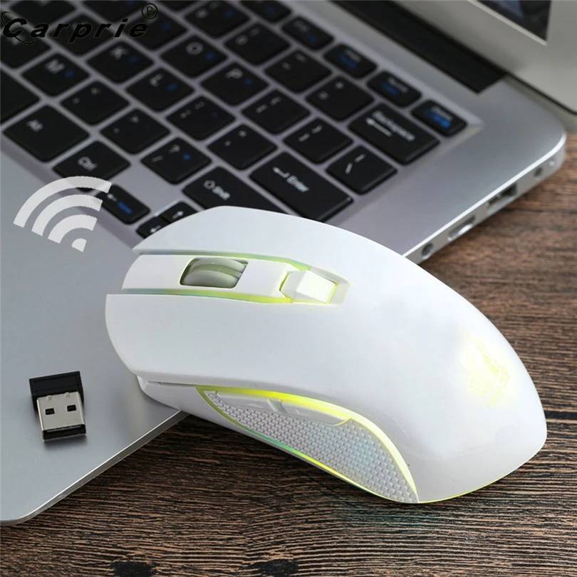 Rechargeable X9 Wireless Silent LED Backlit USB Optical Ergonomic Mouse Gaming