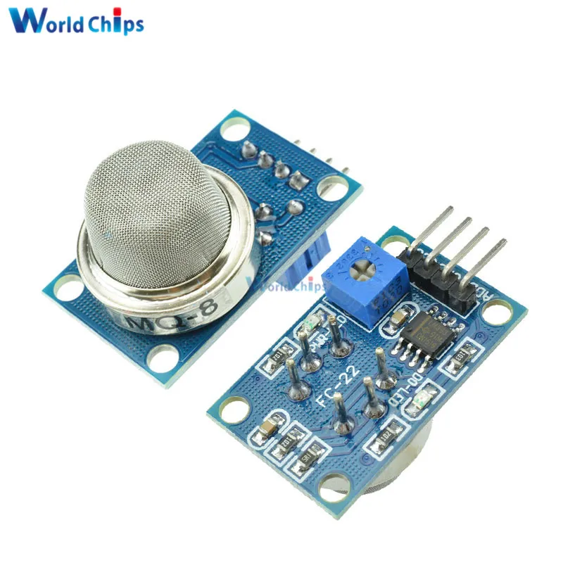 

MQ8 MQ-8 Hydrogen Gas Sensor Module Gas Sensor Alarm Module For Arduino
