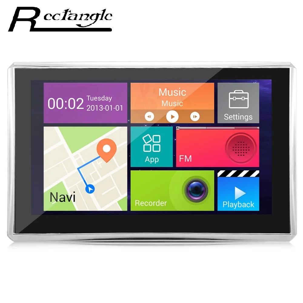Android font b GPS b font Navigation 5 inch 170 Degree Wide Angle 1080P font b
