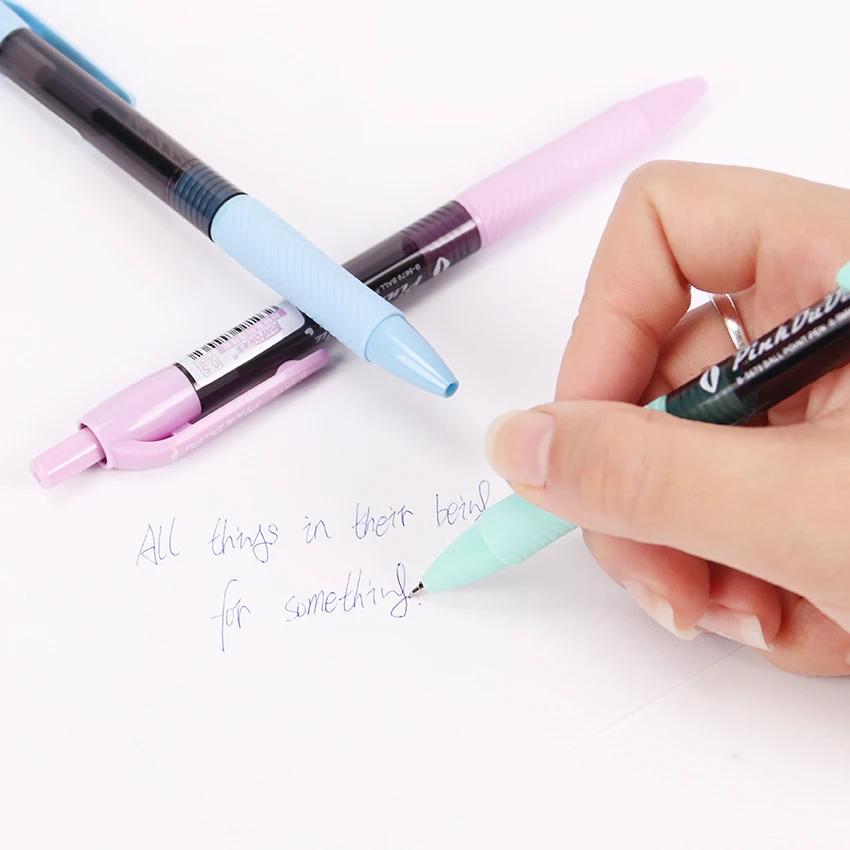 

Novelty Powder Series Ballpoint Pen 0.5mm Press Writing Pen Stationery Creative School Supplies B-5679