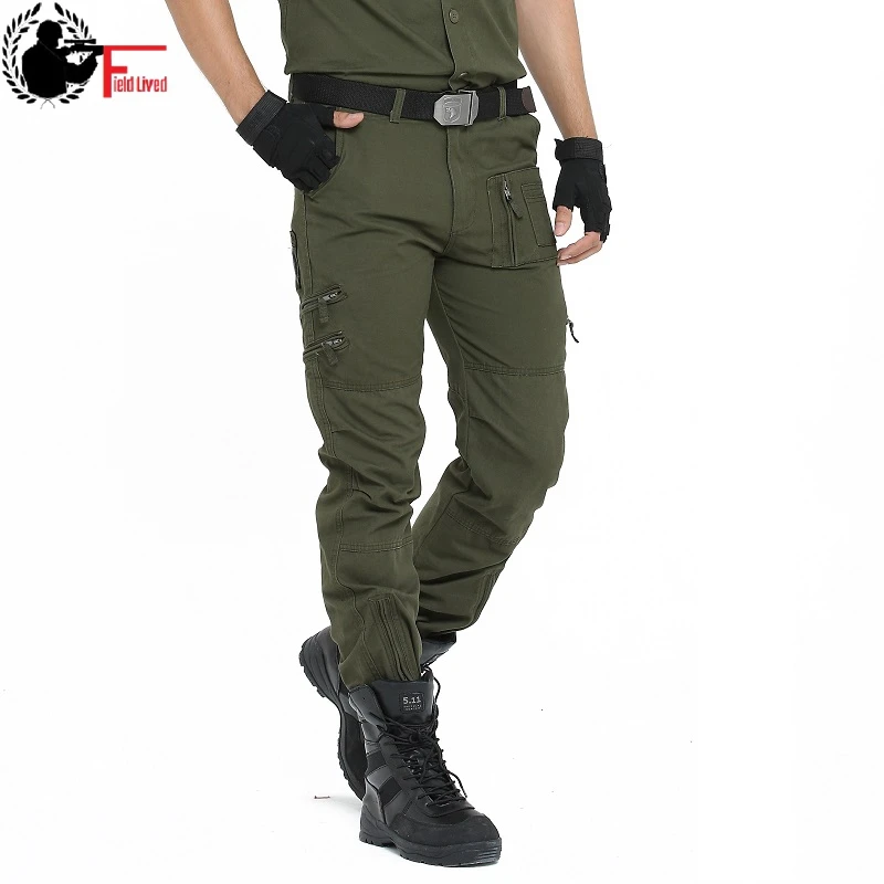  Cargo Pants Men Military Style Summer Loose Work Jogger Straight Trousers Tactical Camo Army Pant M