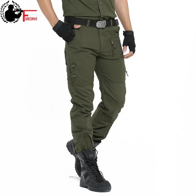 $US $31.99  Cargo Pants Men Military Style Summer Loose Work Jogger Straight Trousers Tactical Camo Army Pant M