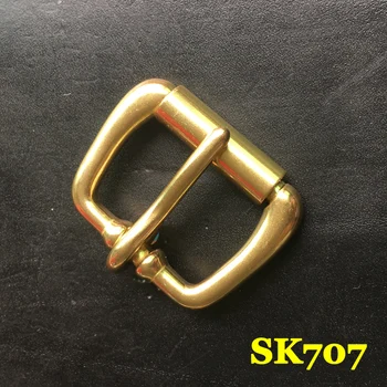

(SK707) 2pc Solid Brass Belt Buckle High-quality Vintage buckle Leathercraft