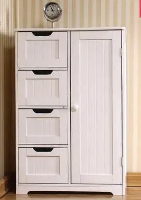 Toilet cabinet Bathroom cabinet Drawer