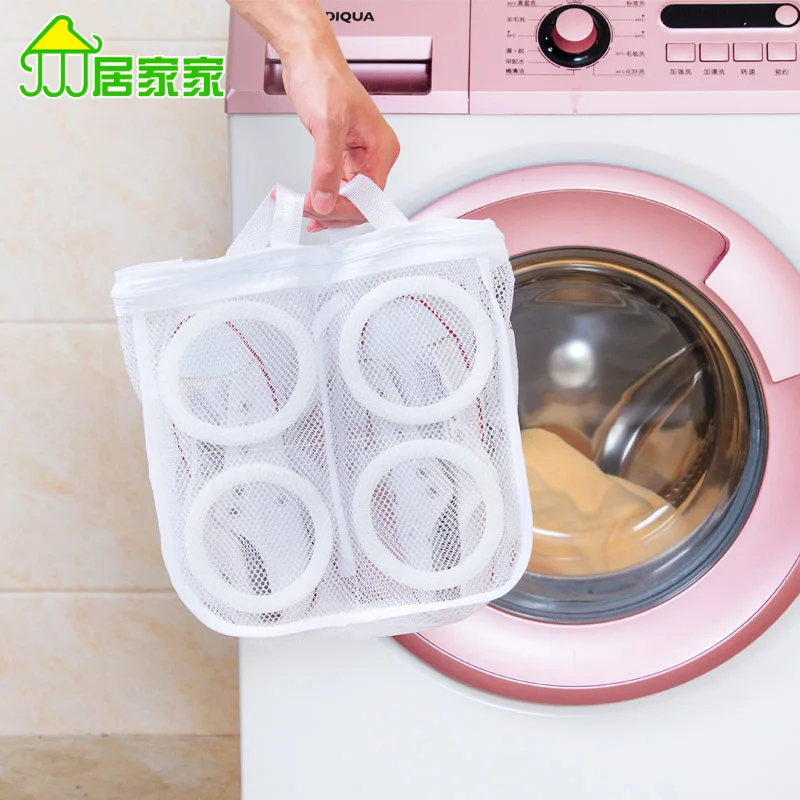 Buy Fine mesh shoes special care wash bags washing