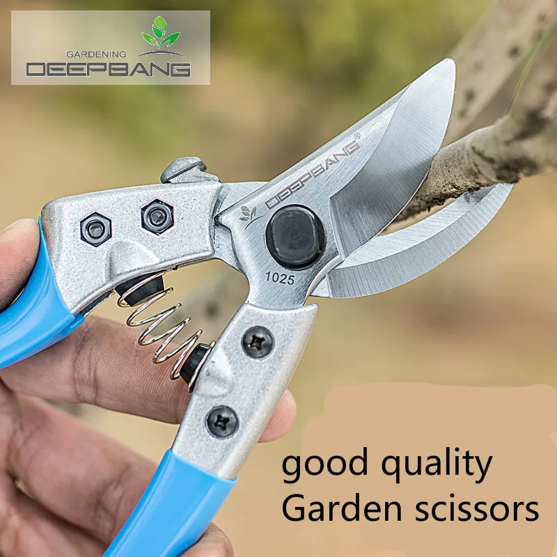 Garden scissors Imported Stainless Steel Pruning Tools T Fruit Trees Shears Gardening tool Garden Multi Tools Pruning Shears 1 set 9 piece garden tools scissors shovel harrow home supply stainless steel