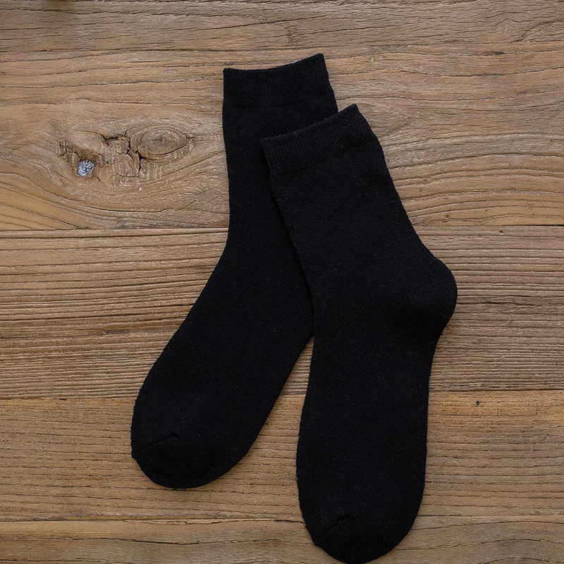 Urgot 5 пар мужские s носки плюс бархатные пушистые махровые Keep теплые носки для зимы мужские однотонные универсальные повседневные деловые Sox