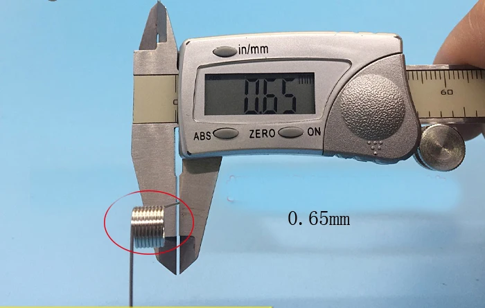 Гальваническая никелевая торсионная пружина 0,65 мм диаметр проволоки* 7,2 мм наружный диаметр торсионная пружина 20 шт