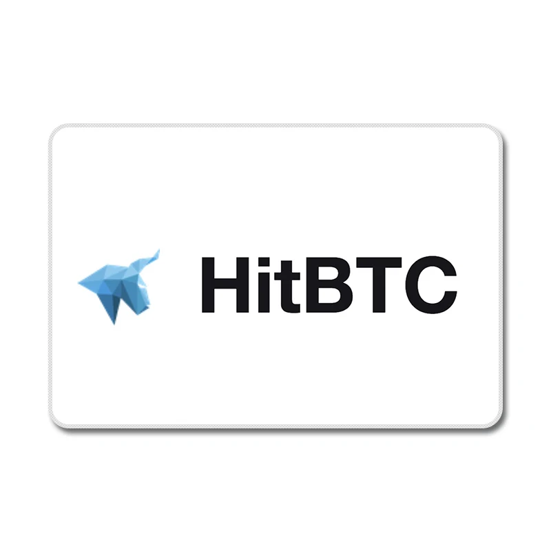 OEX HitBTC B2BX Lbank эфириум Биткоин обмен дизайн натуральный резиновый коврик для мыши