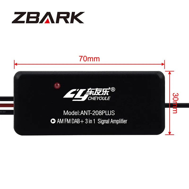 ZBARK Авто gps антенна сигнала усилитель устройство усиления с приемником|Приемник и