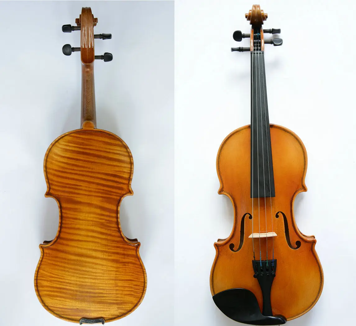 

Master 1/4 Violin!Fabulous Tone 1-P Flame Back