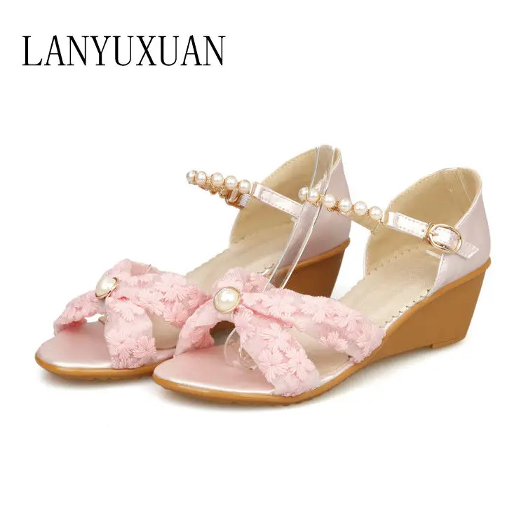 

2017 Real New Fashion Sandalias Mujer Big Size Sale 34-51 Casual Summer Sandals Shoes Women Low Square Heel Gladiator Womenc-9