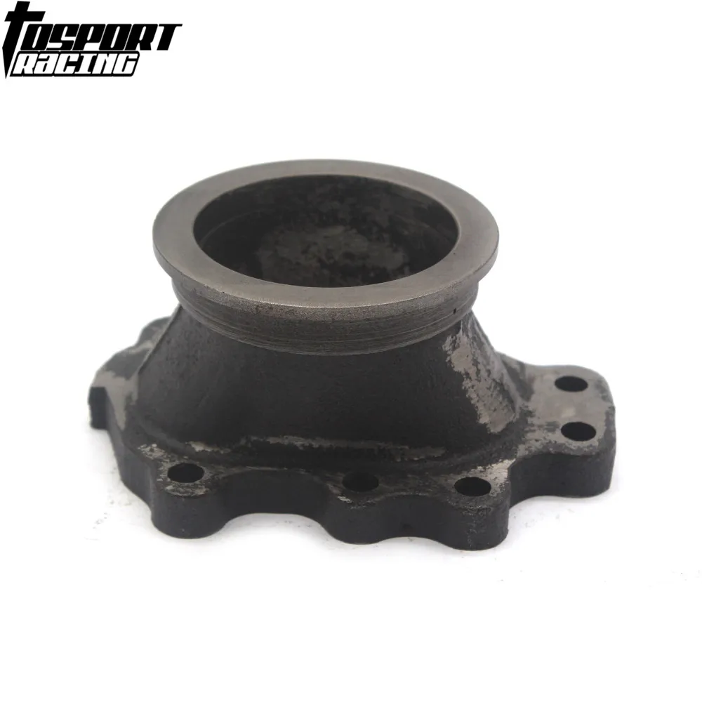 Для чугуна T25 T28 GT25 турбонаддув Downpipe 8 Point 2 5 &quotV band фланец выпускной коллектор