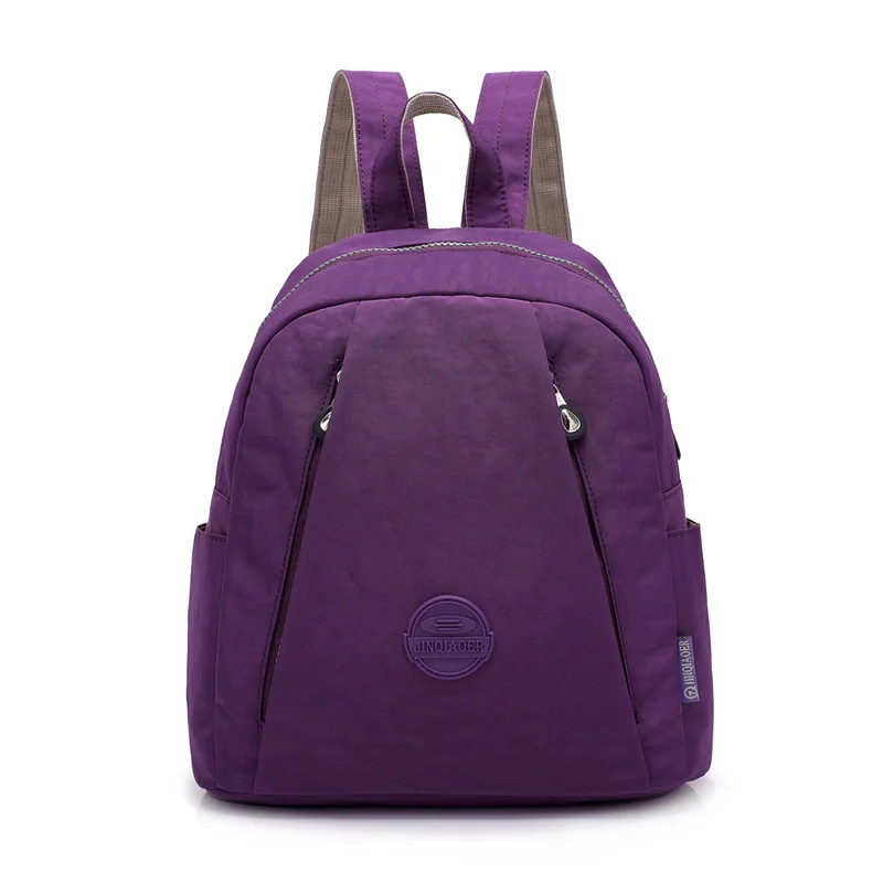 

New Fashion Women Nylon Backpack High Quality Youth Snapsack for Teenage Girls Female School Shoulder Bag Bagpack mochila