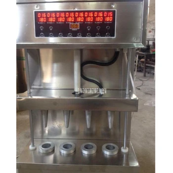 

High quality machine Pizza Cone 4 cone maker Spiral shape pizza machine 110V/220V /umbrella cone pizza/ intelligent touch screen