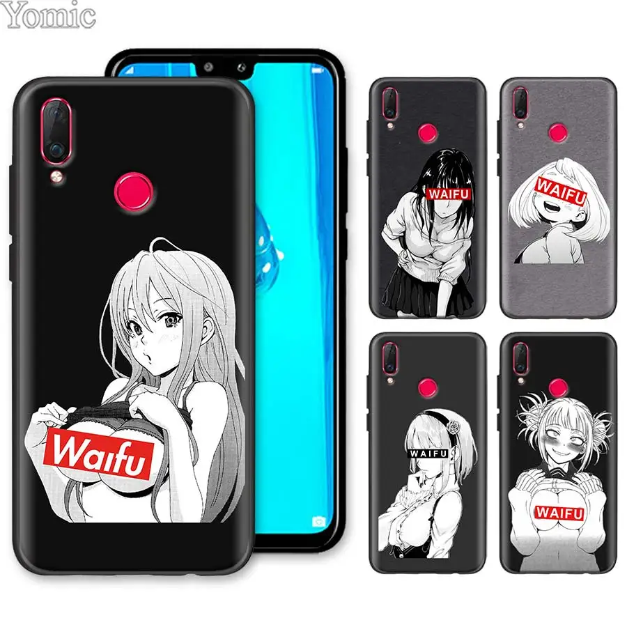 

Sugoi Senpai Anime Girl waifu Silicone Case for Huawei Honor Y9 Y5 Y6 Y7 Y9 2019 Honor 10 20 Lite 8X 8A View 20 Soft Case