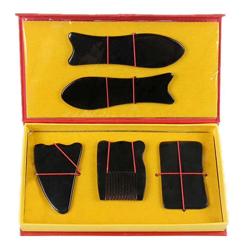 Акупунктурный массаж Gua Sha Детокс красота Tool традиционный акупунктурный