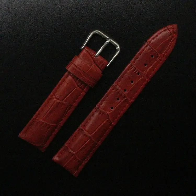 Leather font b Watch b font band Straps cowhide Genuine leather soft Waterproof Replace Men font