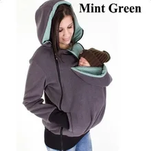 Одежда для беременных кенгуру куртка Повседневное для беременных толстовки зимние худи кенгуру потепления Многофункциональный Беременность одежда