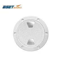 Лучший MATEL 4 дюймов 6 дюймов 8 дюймов белый винт из инспекционной пластины Люка морской лодки яхты Съемная Крышка RV пластик