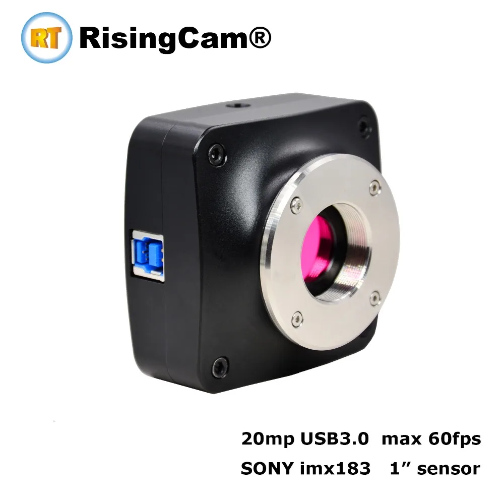 20MP 60fps SONY IMX183 1inch sensor USB3.0 digital microscope Camera