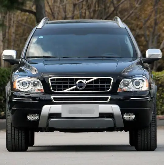 2pcs Front & Rear Bumper Skid Protector Guard Plate Forvolvo XC90 2011