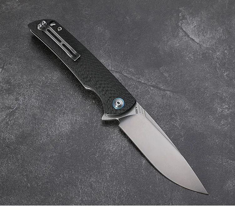 CH genuine original VG10 folding knife carbon fiber handle ball bearing pocket camping self-defense rescue walking hunting tool