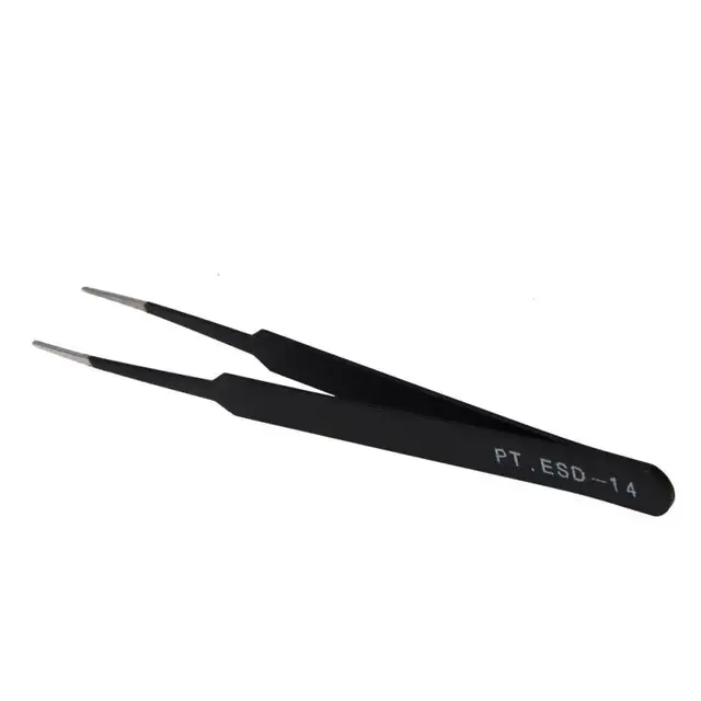 Cool! 100 brand new and high quality Precision Tweezer Antistatic