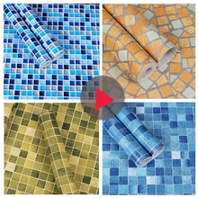 10 м длина самоклеящаяся пленка современный Moasic фон для гостиной обои водонепроницаемые обои для ванной комнаты tolite мебель