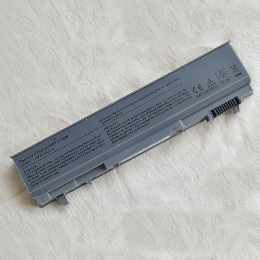 6-ячеечный Аккумулятор для Dell Latitude M6400 M6500 1M215 W0X4F PT434 W1193 KY477 U844G PT436 PT437 KY265 KY266 KY268 0RG049 |
